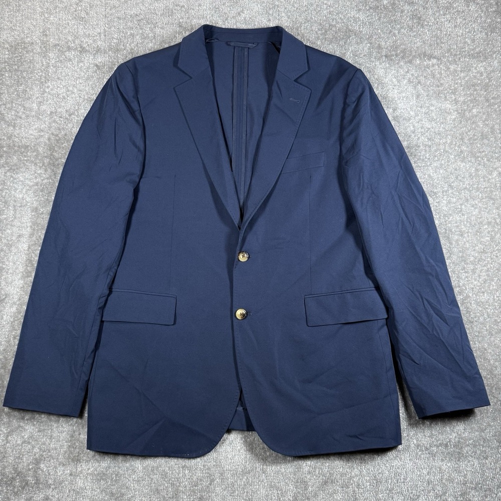 Vineyard Vines On-The-Go Performance Blazer Men's 44l Navy Sport Coat 1j0155